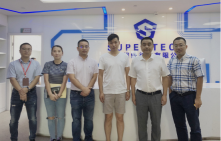 杭州市未来科技城管委会领导莅临超级科级参观指导