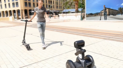 能骑还能自动跟着人走 这个移动机器人在海外圈粉无数