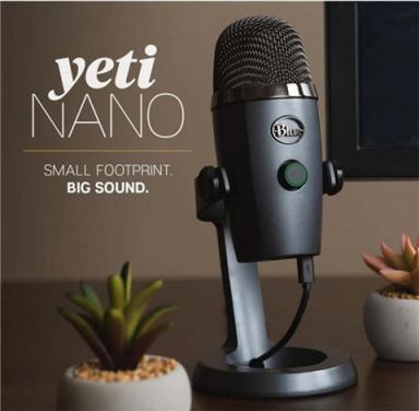 Blue Yeti Nano —— 专为主播打造的出道利器