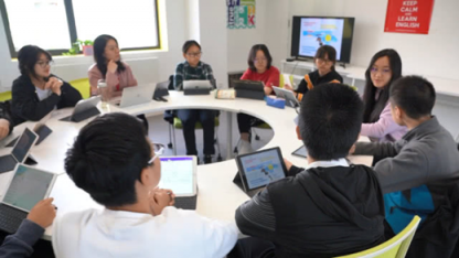蒂姆•库克访问朝阳未来学校：中国学校将成为苹果推广教育业务的重要市场