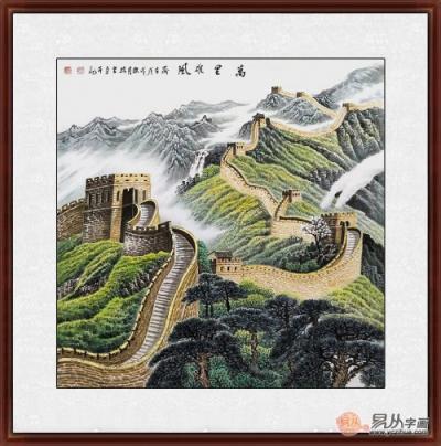 客厅墙壁挂画图片大全，家中的颜值全靠一幅画！