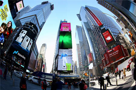 海尔空气净化器刷屏双11 携天猫霸屏纽约时代广场