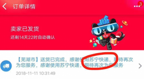 开门红！首单9分48秒送达，苏宁速度亮了