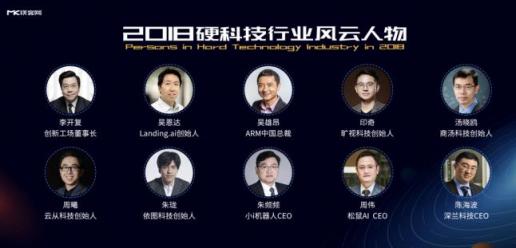 旷视科技CEO印奇入选2018硬科技行业风云人物