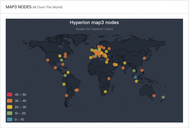 MAP3：Hyperion海伯利安发布去中心化地图服务网络