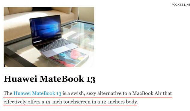 新色将近 华为MateBook 13笔记本打造超凡体验
