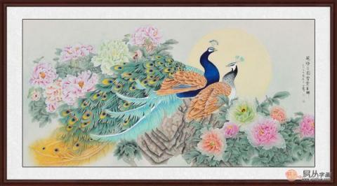 最大气的家居装饰画精选 王一容手绘花鸟画欣赏