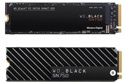 西部数据推出新款WD BLACK SN750 NVME SSD