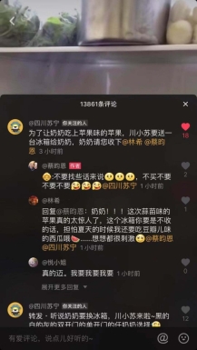 坐拥60万粉丝的网红奶奶，这回被苏宁的一句话暖到了