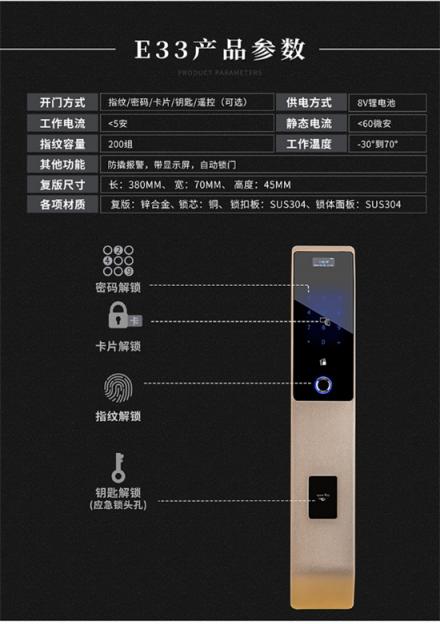 大众家庭的第一把智能锁 e城e家5款新品联袂首发