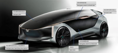 一汽奔腾E2 Concept概念车曝光 揭秘未来出行