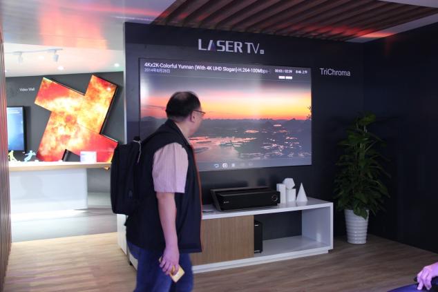 海信广交会首展100吋三色激光电视，欧美市场一季度销量大涨