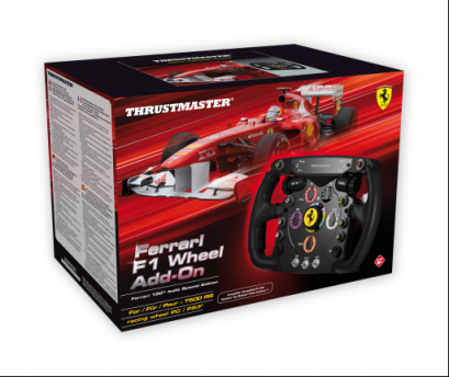 THRUSTMASTER-发布新款法拉利F1仿真方向盘与法拉利GTO250经典仿真款方向盘