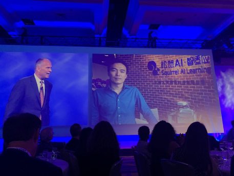 松鼠AI创始人栗浩洋受邀出席ASU+GSV国际教育峰会，畅谈AI+教育未来