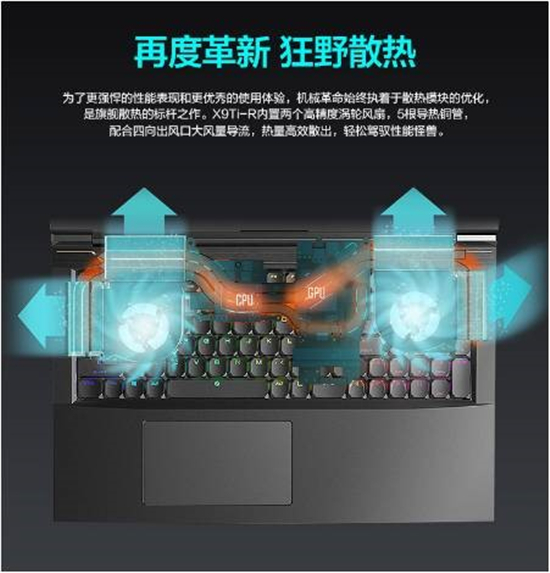 新一代专业电竞移动中心 机械革命X9Ti-R特惠热抢