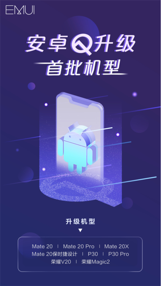 先声夺人！华为8款机型启动安卓Q版本适配计划