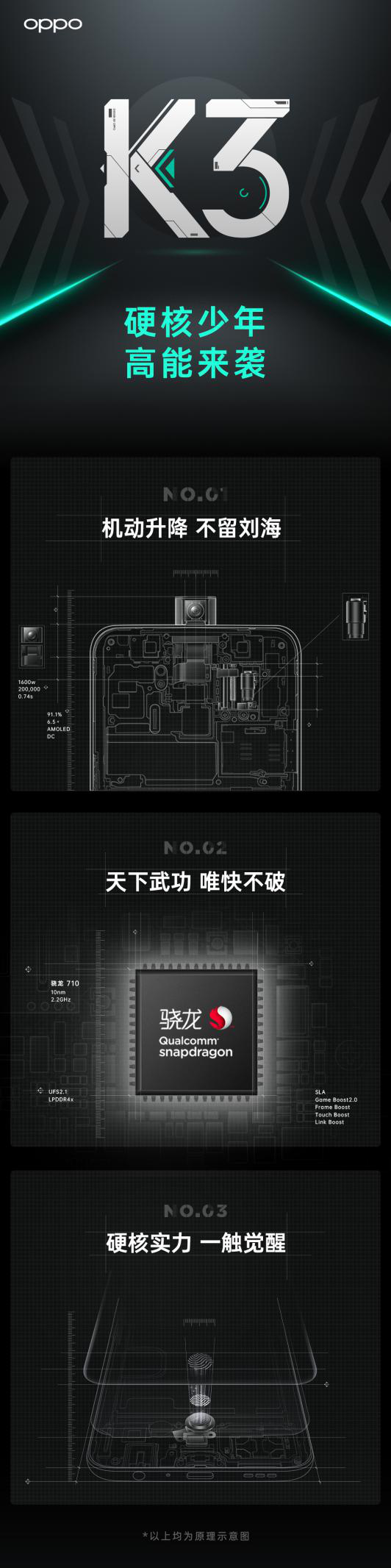 OPPO K3高能亮相 5月23日硬核发布