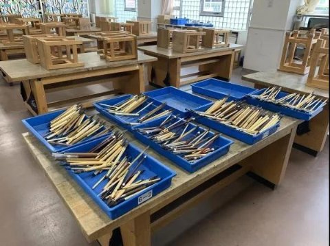 前方日本小学高能：Pad配古筝，书包抗震防溺