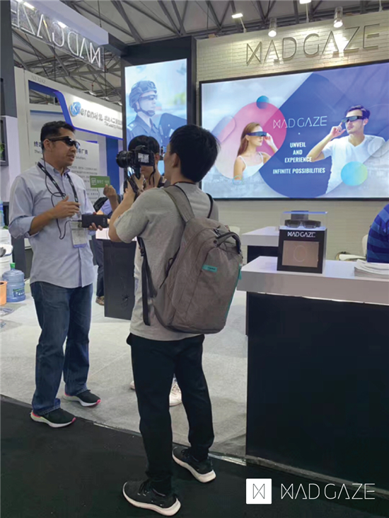 5G元年到来，MAD Gaze成CES Asia展会主角