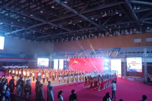 2019青岛市第五届体育盛会开幕，旭辉银盛泰获总冠名