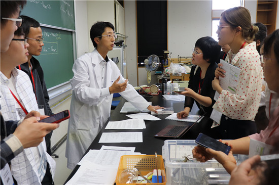 “第九届东芝杯中国师范大学理科师范生教学技能创新大赛”获奖者赴日交流