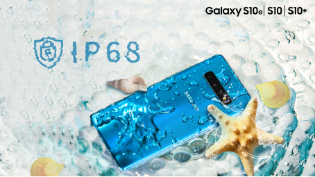 三星Galaxy S10全新烟波蓝配色 通透清凉与夏日百搭