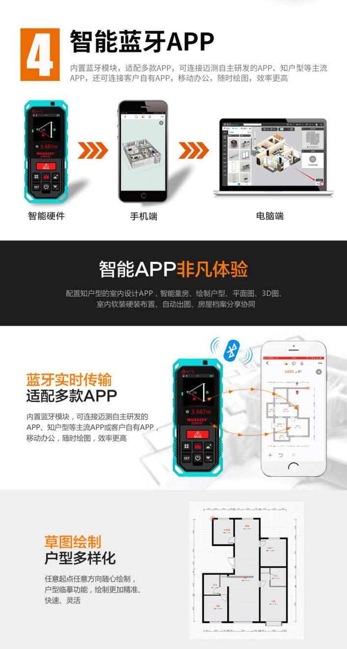 户外激光测距仪，迈测科技推出新一代室内室外测量“空间大师”