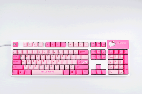 REALFORCE HELLO KITTY限量版键盘，ChinaJoy首亮相