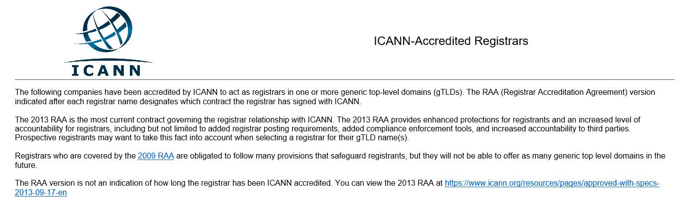 京客网成为ICANN认证的国际顶级域名注册商