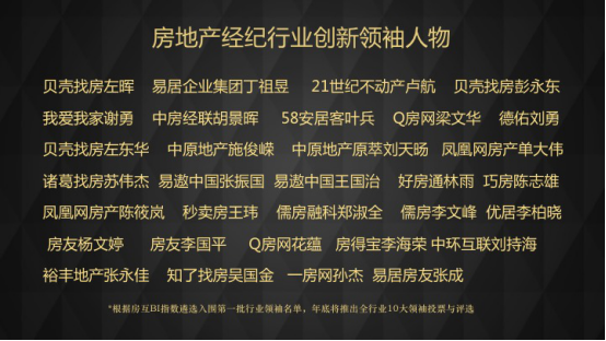 丁祖昱、卢航、刘勇等行业领袖齐聚演讲,房产经纪行业变革在即