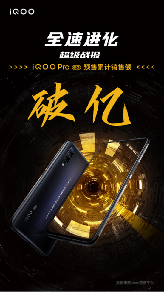 销售额轻松破亿，iQOO Pro 5G版究竟有何魅力？
