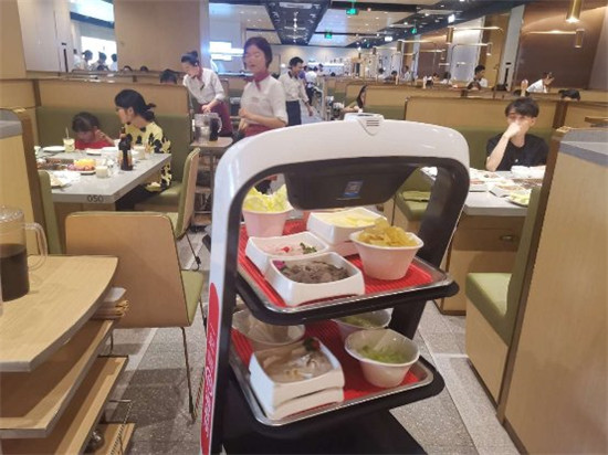 将科技元素做到极致,中国餐饮业用机器人突围新时代