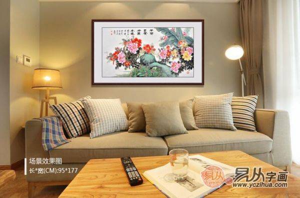 客厅沙发墙装饰画挂什么好，画美寓意更美的花鸟画分享