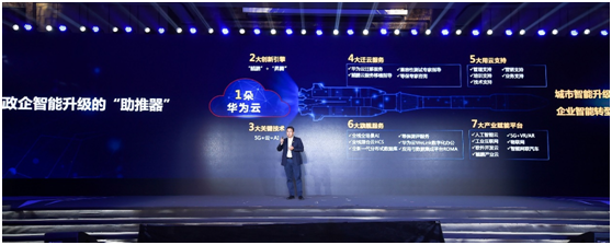 华为云依托5G+云+AI技术 加速政企转型升级