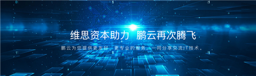 维思资本助力，鹏云再次腾飞