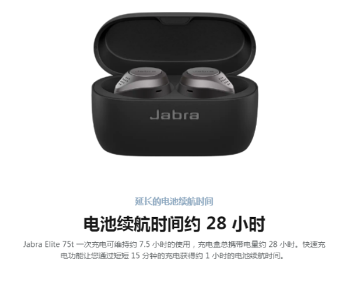 IFA备受瞩目的耳机震撼上市——Jabra Elite 75t