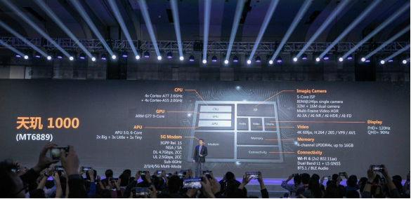 天玑1000坐实5G最强SoC！定价或将超越120美金的骁龙855拼片