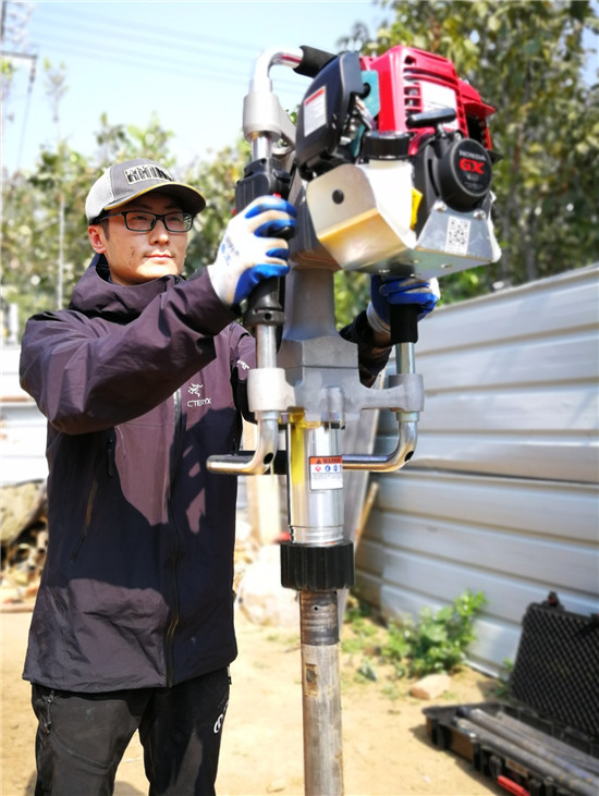 手持式取土钻机 单人可操作性的便携式钻机