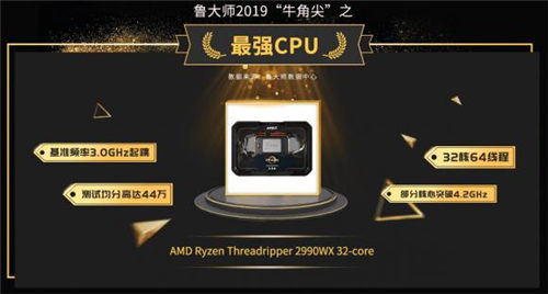 鲁大师2019年报：年度最强CPU，AMD力压群雄夺得冠军宝座！