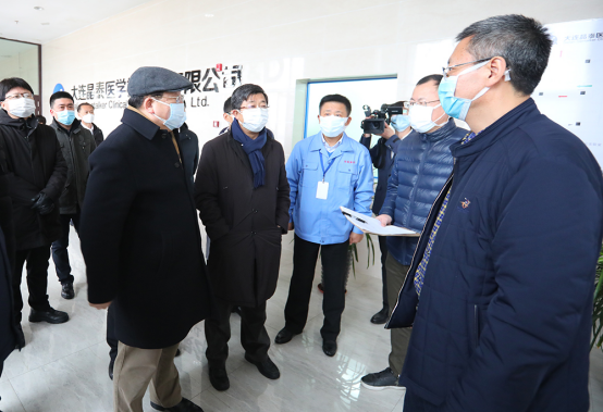 陈向群常务副省长深入生物谷 检查珍奥双迪生产防疫情况