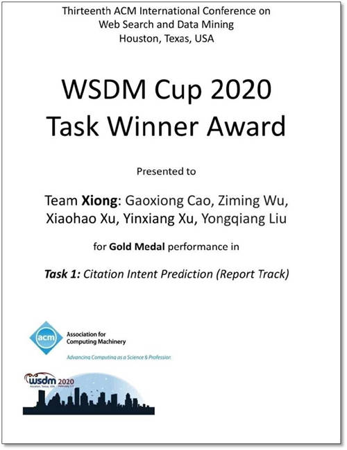 华为云夺得国际权威大赛WSDM Cup 2020金牌