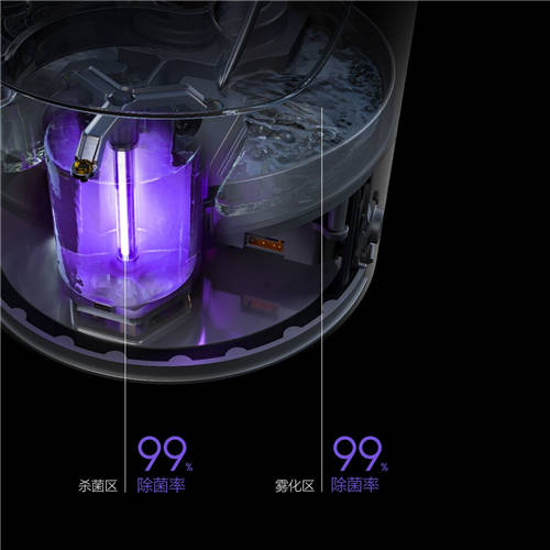 智米除菌加湿器1S上市：99%紫外灭菌+OLED屏幕