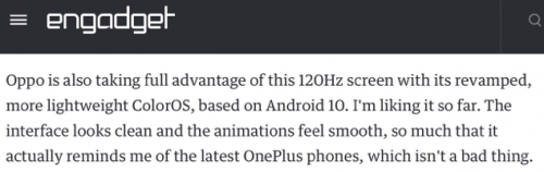 科技外媒评 ColorOS 7.1，UI 美观功能强大