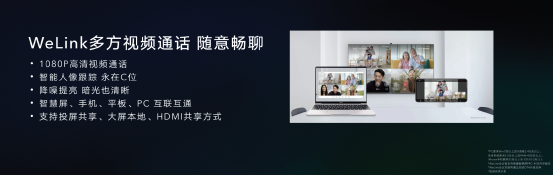 荣耀智慧屏4月30日正式上线WeLink视频多方通话：支持免费4方通话