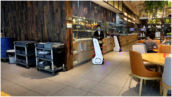 从送餐机器人数据看五一小长假：受益无接触配送 餐饮业逐步复苏