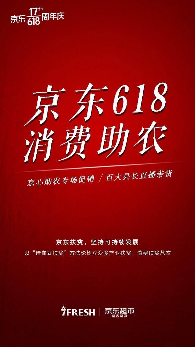 京东探索产业先行、消费补充的扶贫新路径，推动兴农可持续发展