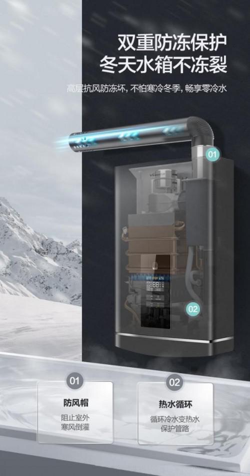 行业首台超一级能效产品 万和LS5系列零冷水燃气热水器上市