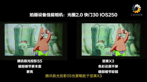 深度测评腾讯极光投影s5和坚果x3 618哪款更值得买
