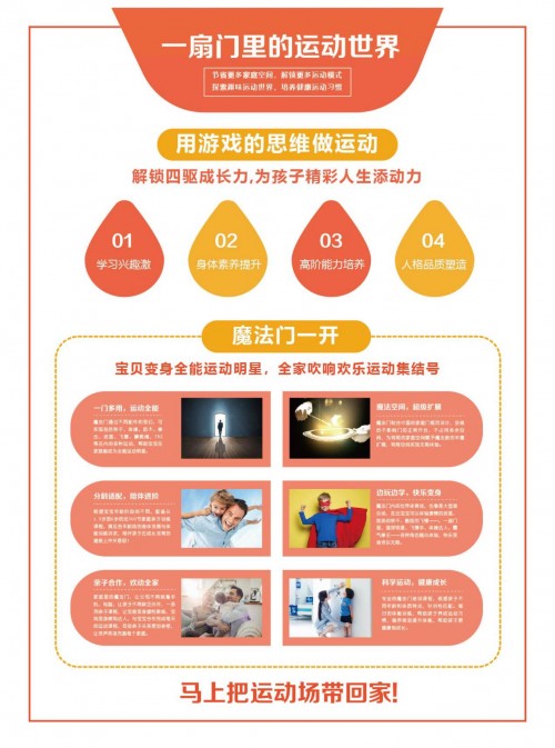 重磅！积木宝贝魔法门震撼上市，助力打造中国儿童“家庭运动场”