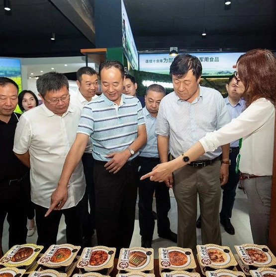农业农村部于康震部长调研高金集团，认可公司发展模式
